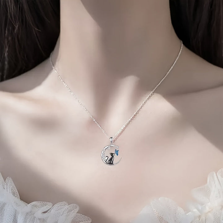 Collier Pendentif Chat Créatif