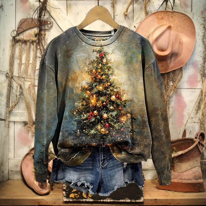 Sweat-Shirt De Noël Vintage