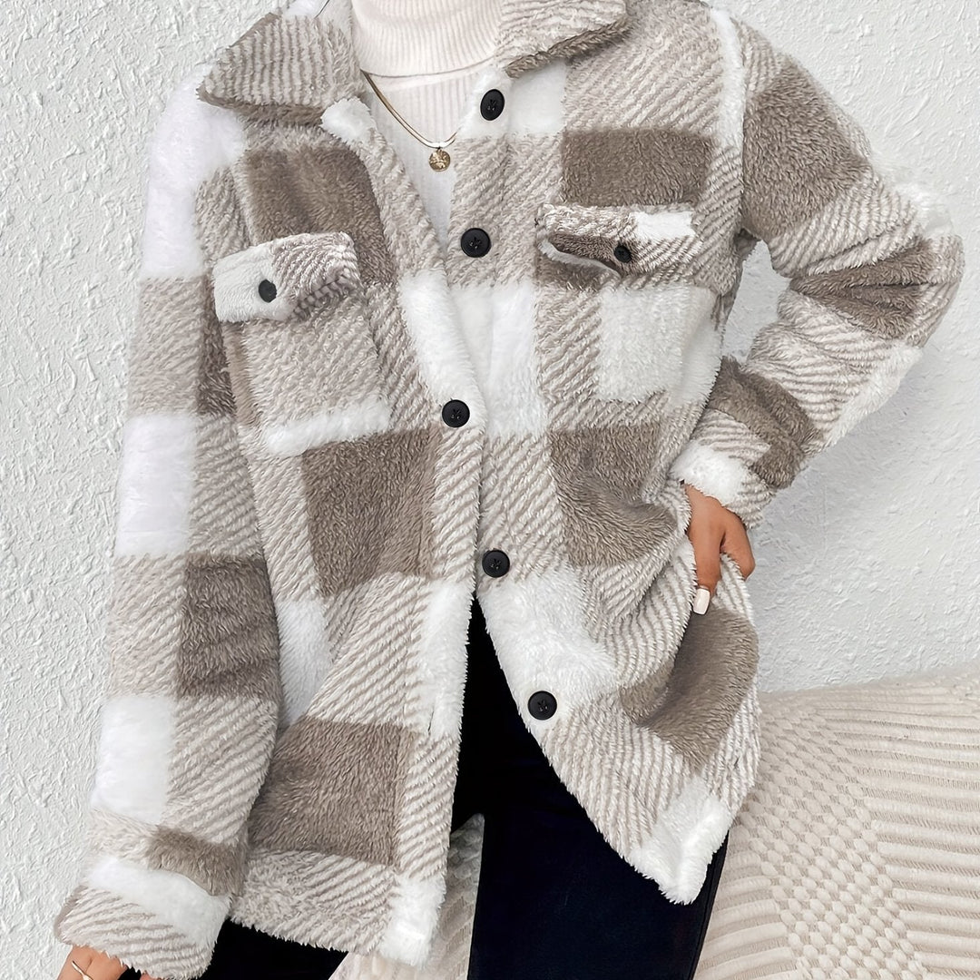 Ronda | Elegant Oversized Fleece Jacket