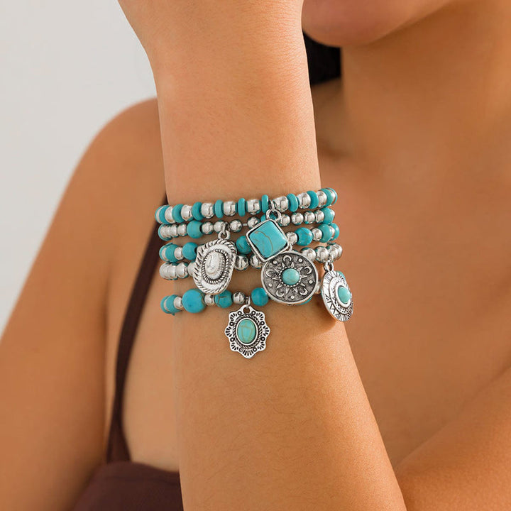 Bracelet De Perles Ethniques Vintage