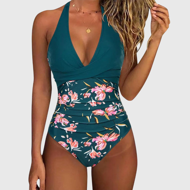 Firenze - Elegant Swimsuit for Women with V-Neck