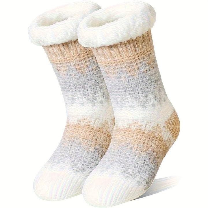 Chaussettes Chaudes Antidérapantes