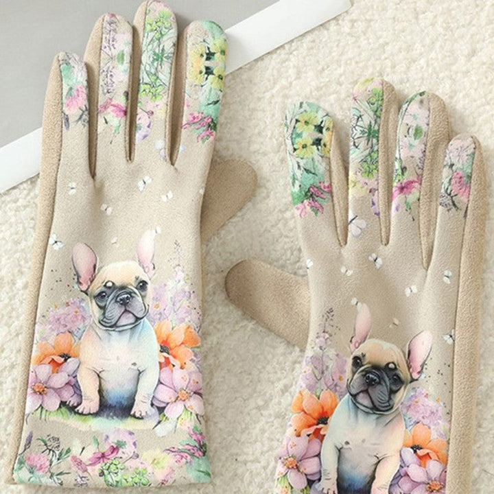 Gants Chauds De Dessin Animé