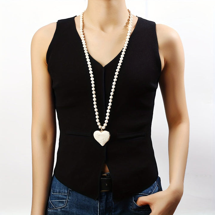 Collier Pendentif En Perles Bohème