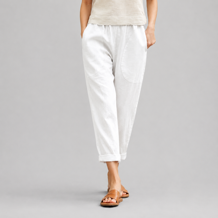 Kriza - Wide Leg Pants with Pockets