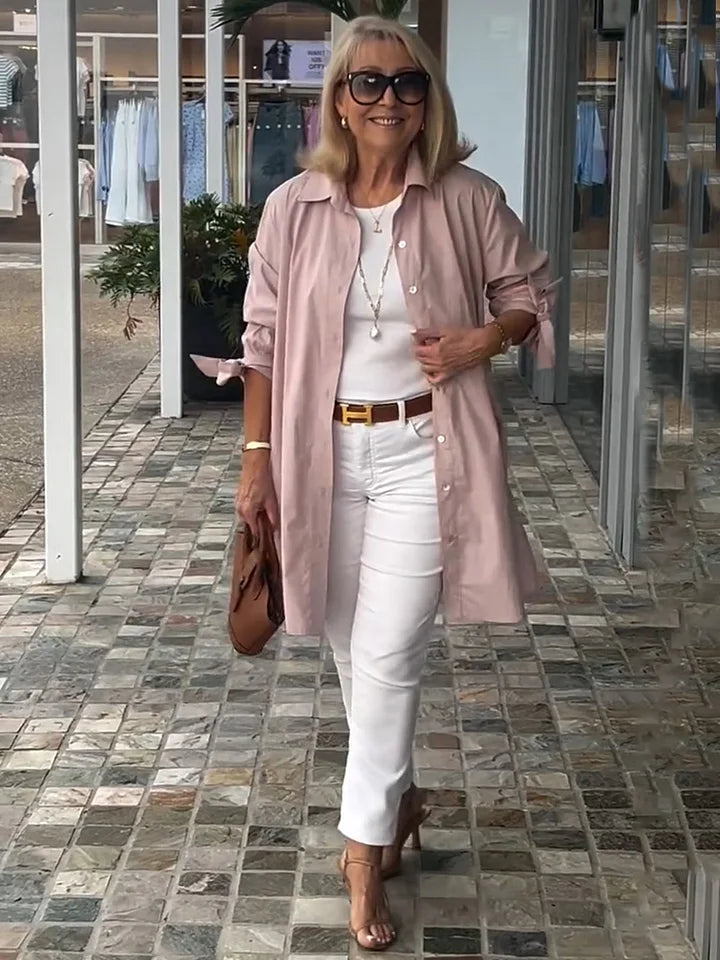 Carlina | Shirt Jacket with High Collar