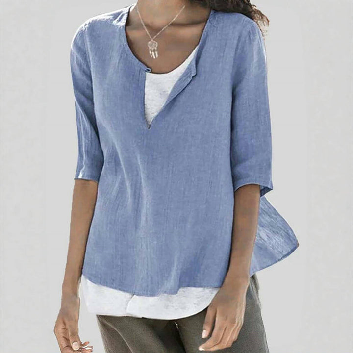 Blouse Décontractée Élégante