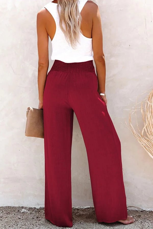 Riana - High-Waisted Relax Pants