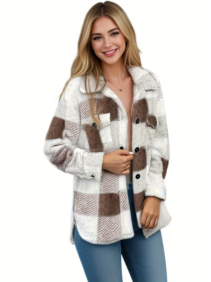Ronda | Elegant Oversized Fleece Jacket