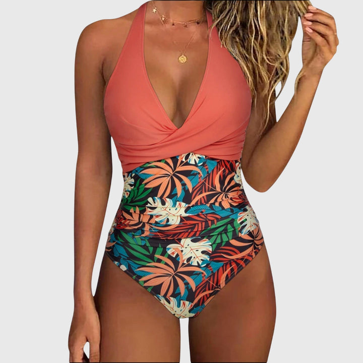 Firenze - Elegant Swimsuit for Women with V-Neck