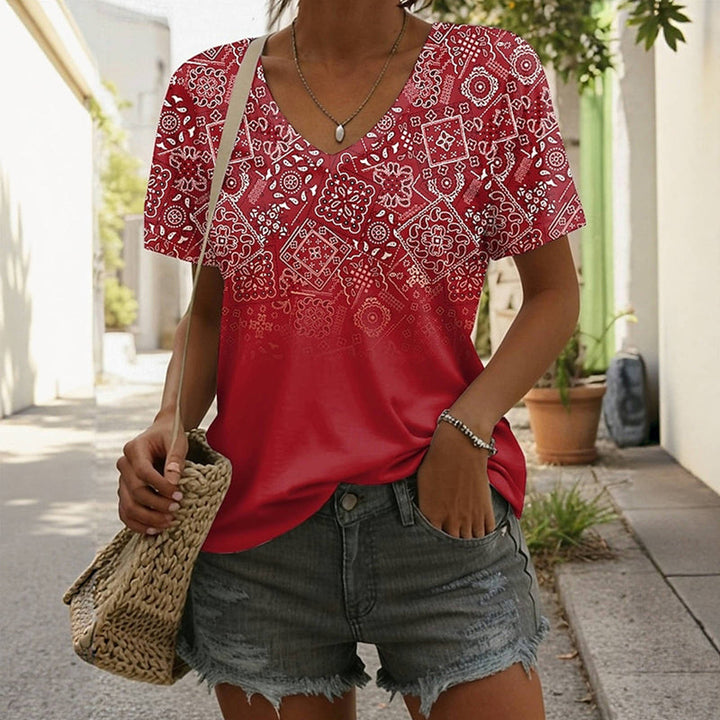 T-Shirt Ethnique Vintage