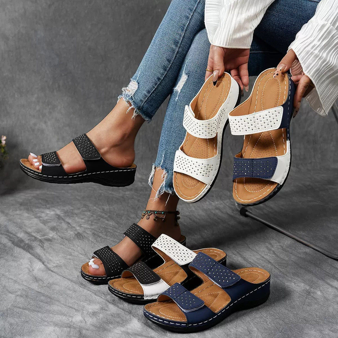 Clara | Sandales Confort À Double Bride