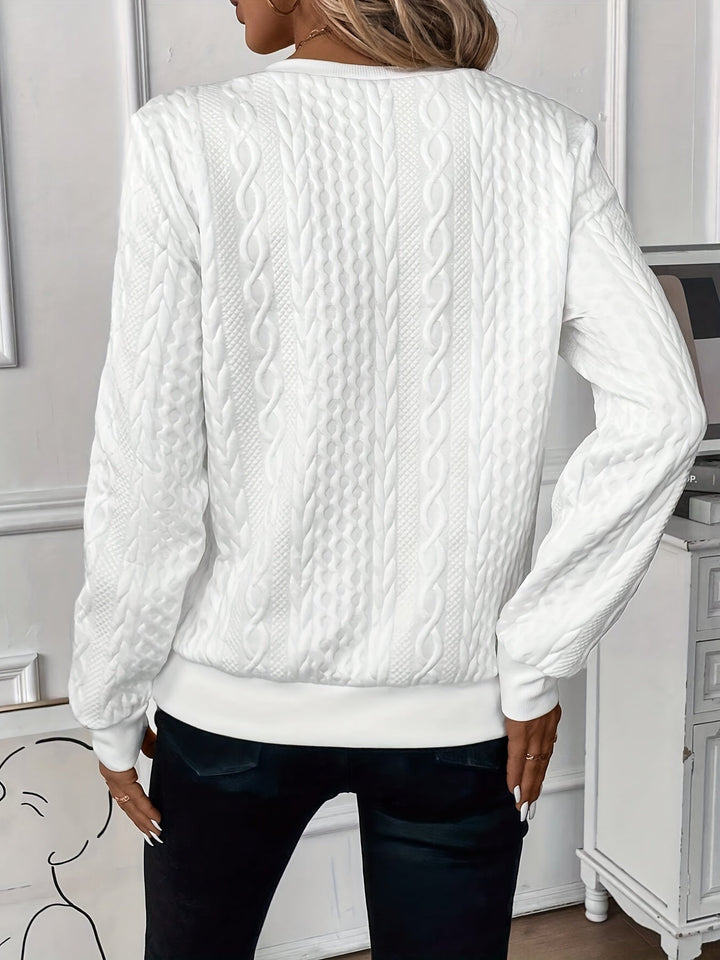 SOLÈNE™ | Chic and Elegant Knit Sweater