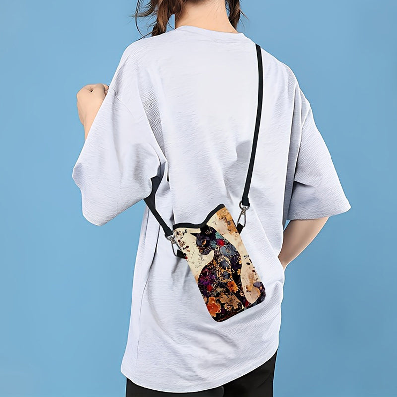 Sac Pour Téléphone Portable À Motif De Chat