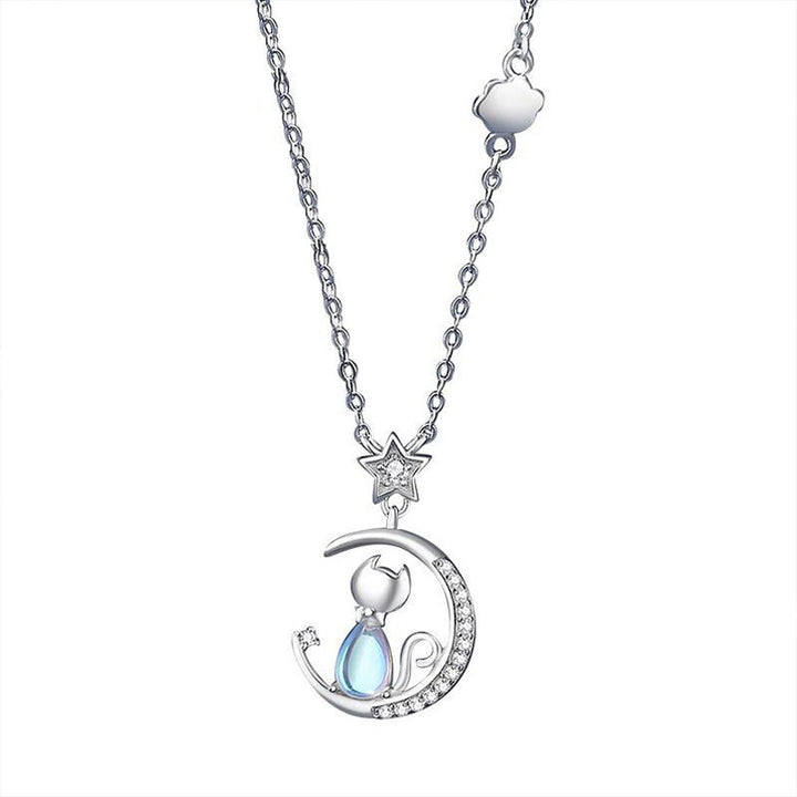 Collier Pendentif Chat Créatif