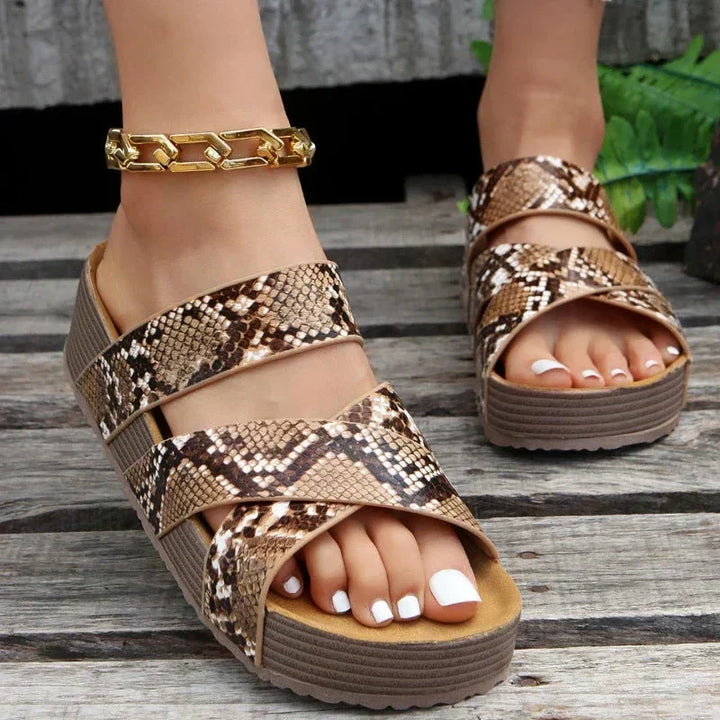 Donatella | Woven Elegance Sandals