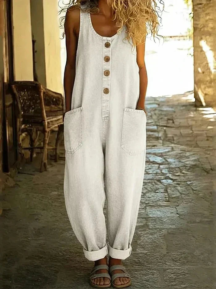 Lora™ | Salopette de Style Vintage